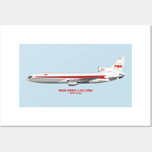 1970s TWA Tristar Posters and Art